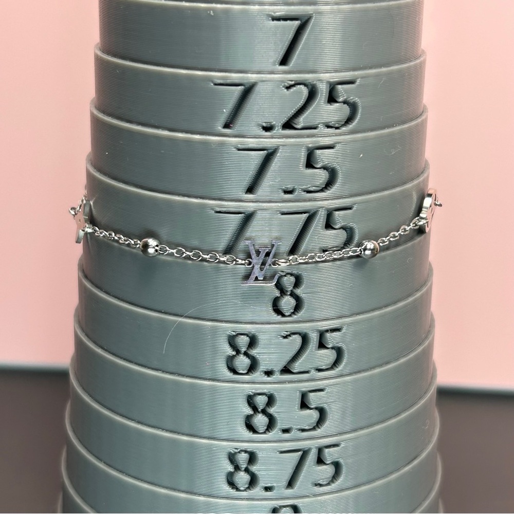 Silver Stainless Steel Chain Bracelet - Picture 5 of 5